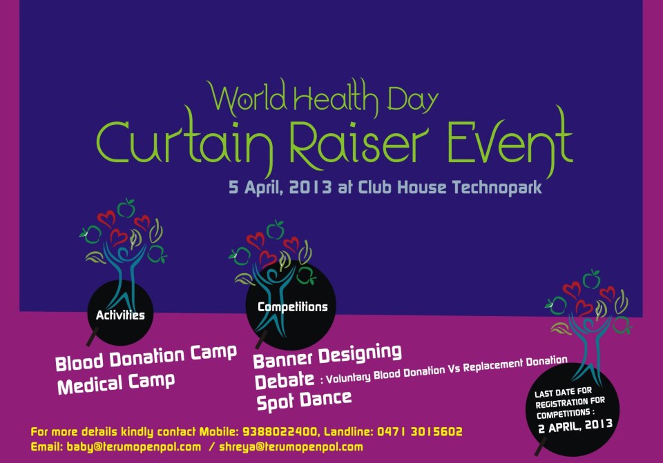 world health day batch design