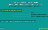 A Hand of Support for the Student Entrepreneurs in Kerala.