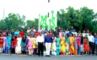 Sri.P Vijayan IPS handed over the Prathidhwani Education Scholarship to the students